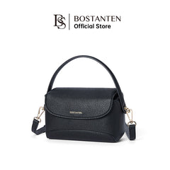 BOSTANTEN AMBER – LUXURY LYCHEE LEATHER BAG WITH MAGNETIC BUCKLE