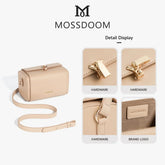 MOSSDOOM BEXLEY BAG – ELEGANT & TRENDY CROSSBODY BOX BAG FOR WOMEN