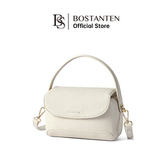 BOSTANTEN AMBER – LUXURY LYCHEE LEATHER BAG WITH MAGNETIC BUCKLE