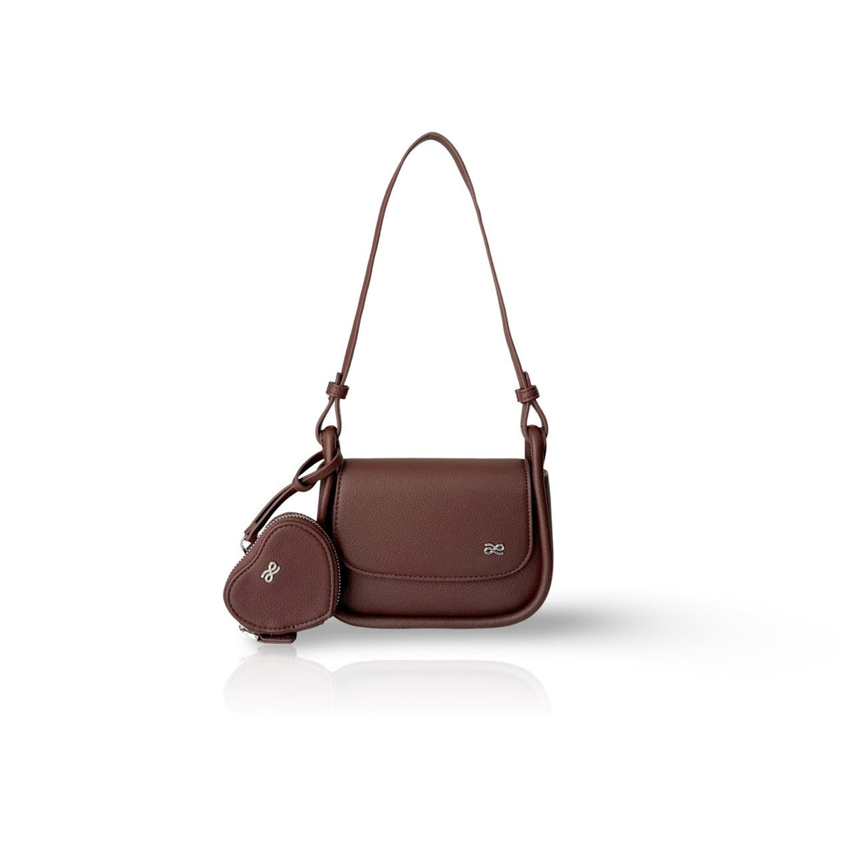 MINI PENELOPE PU MAHOGANY