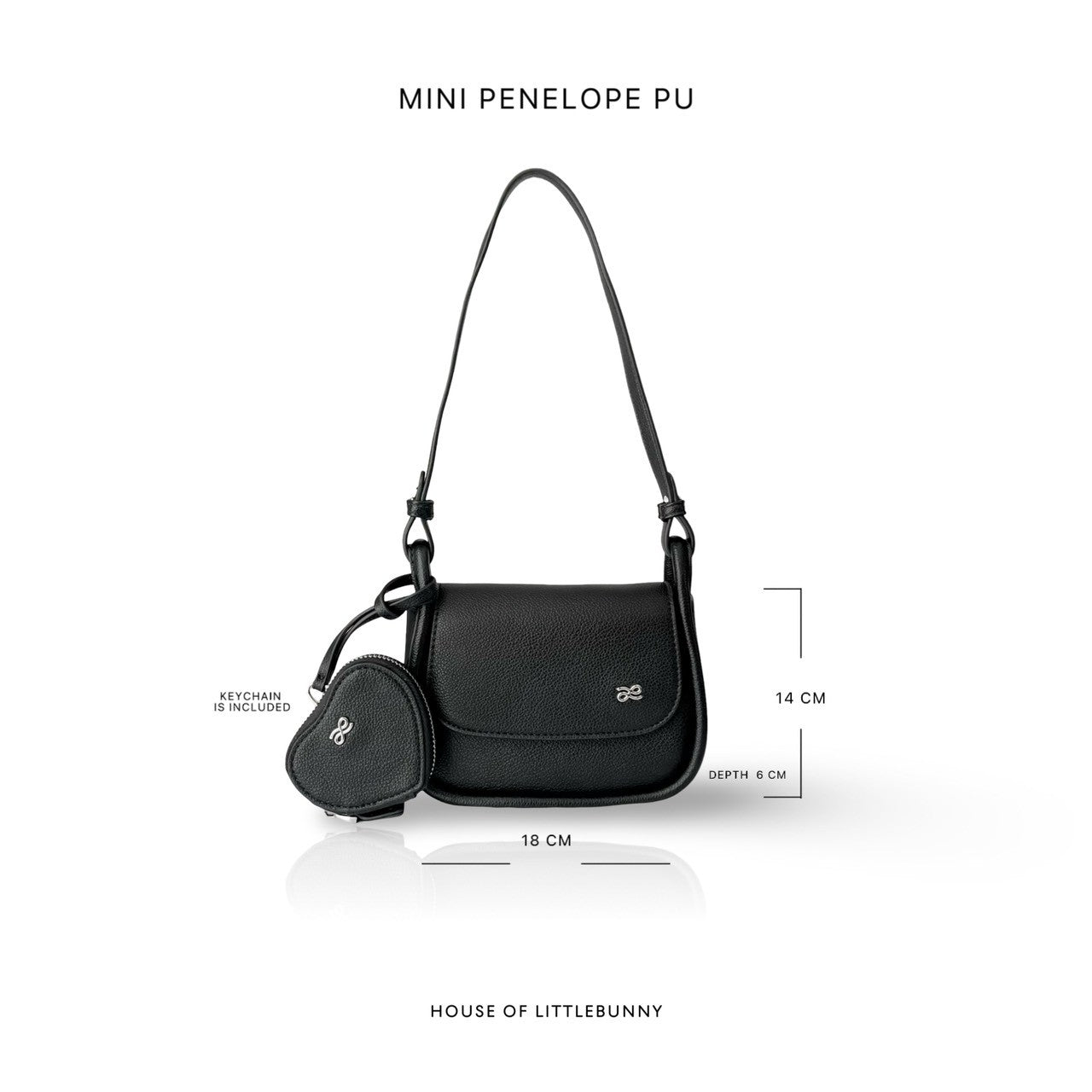 MINI PENELOPE PU TEDDY BROWN