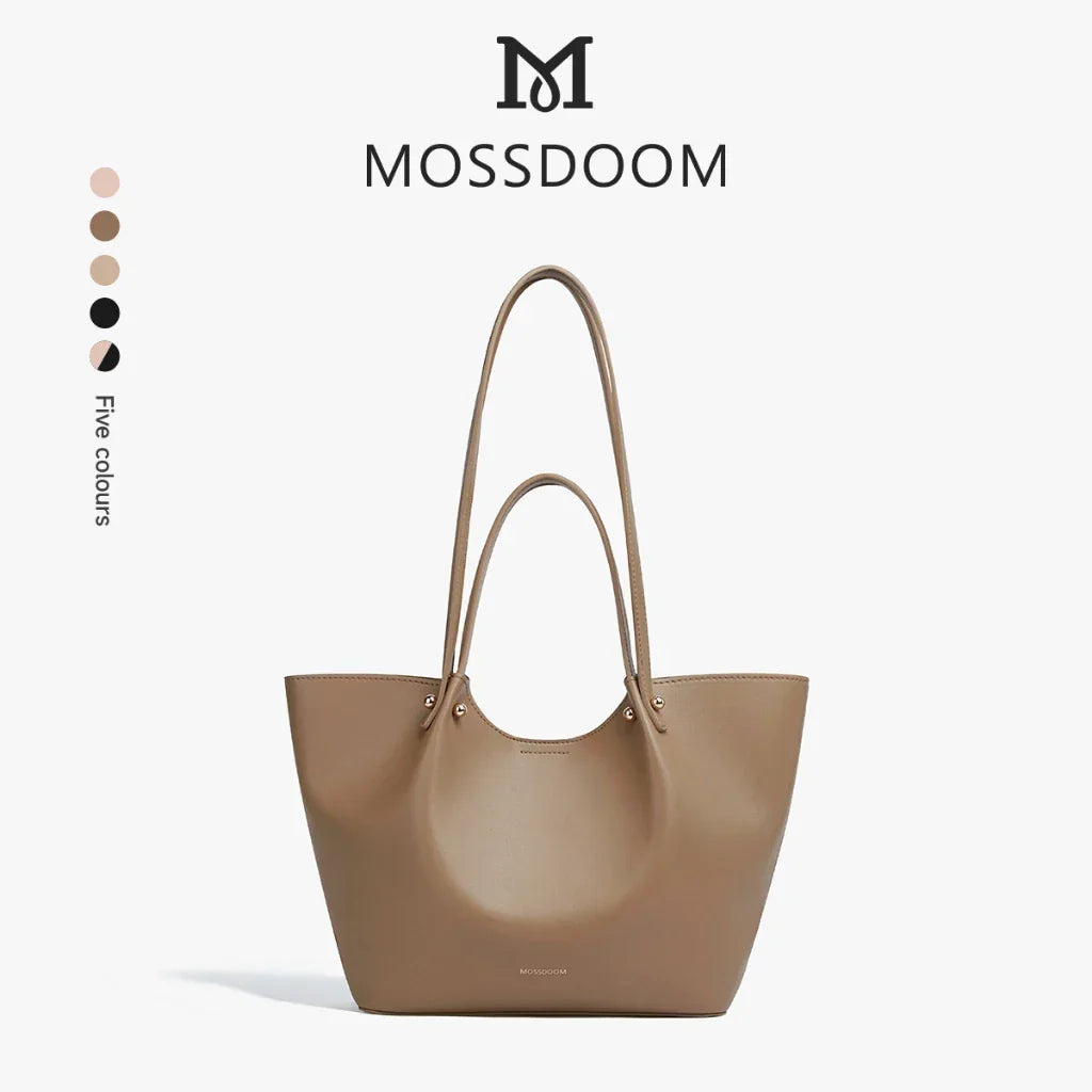 MOSSDOOM PERLA BAG – ELEGANT BUCKET TOTE FOR WOMEN