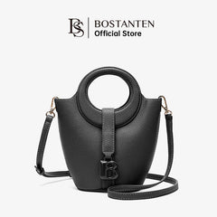 BOSTANTEN STYLISH SHOULDER BAG – MODERN BUCKET BAG DESIGN