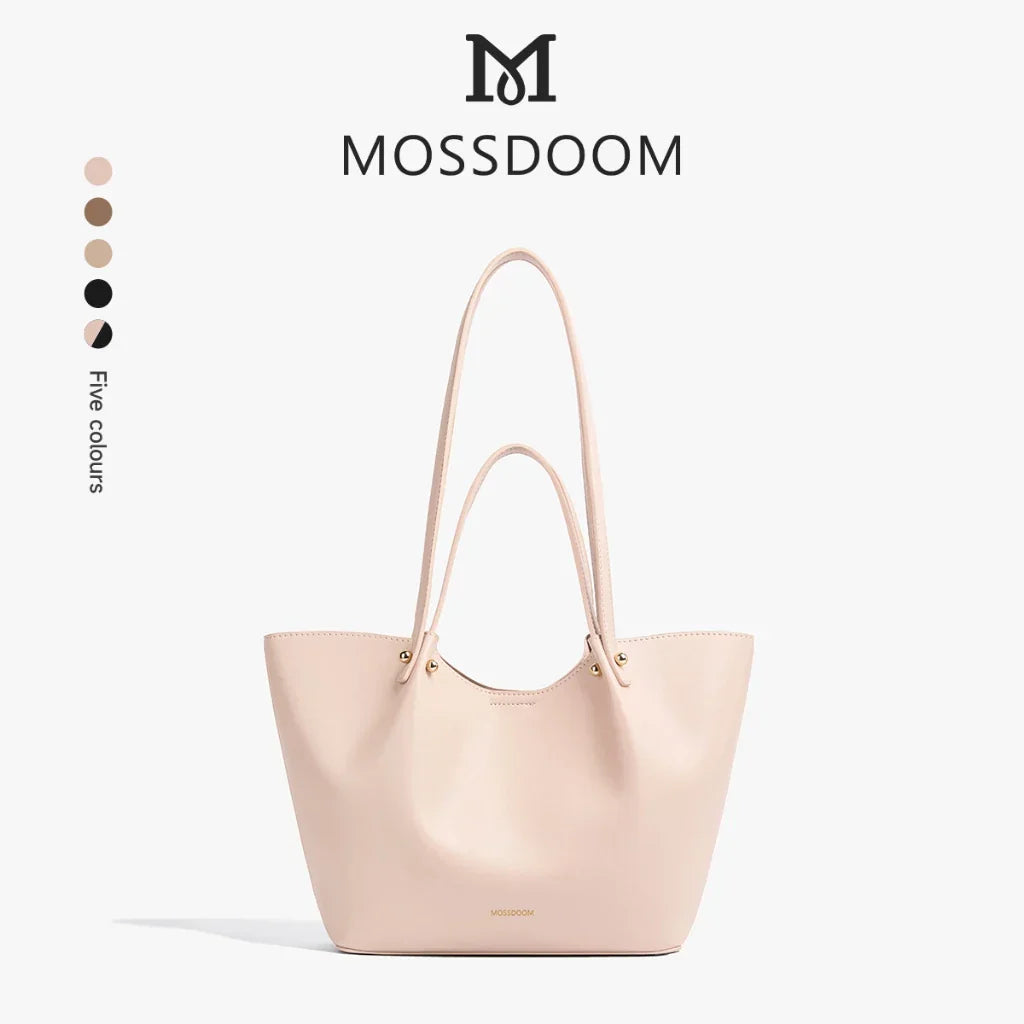 MOSSDOOM PERLA BAG – ELEGANT BUCKET TOTE FOR WOMEN