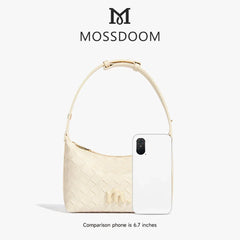MOSSDOOM CELESTIA – ELEGANT WOVEN UNDERARM SHOULDER BAG