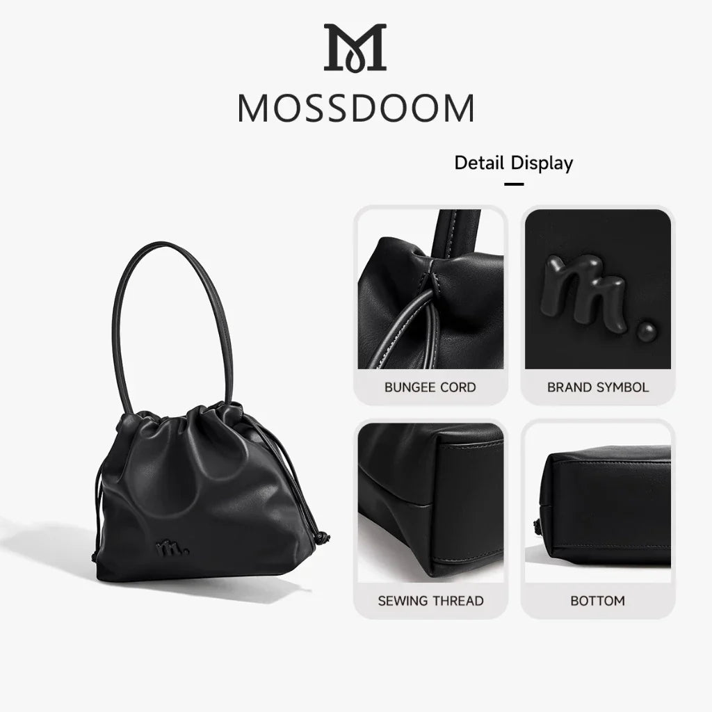 MOSSDOOM DANICA – CLOUD-SHAPED DRAWSTRING SHOULDER BAG