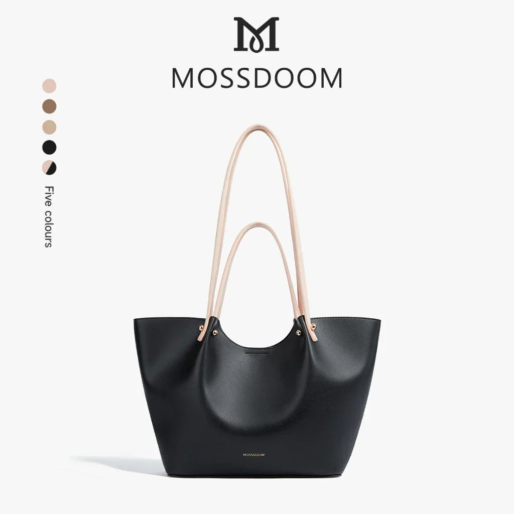 MOSSDOOM PERLA BAG – ELEGANT BUCKET TOTE FOR WOMEN
